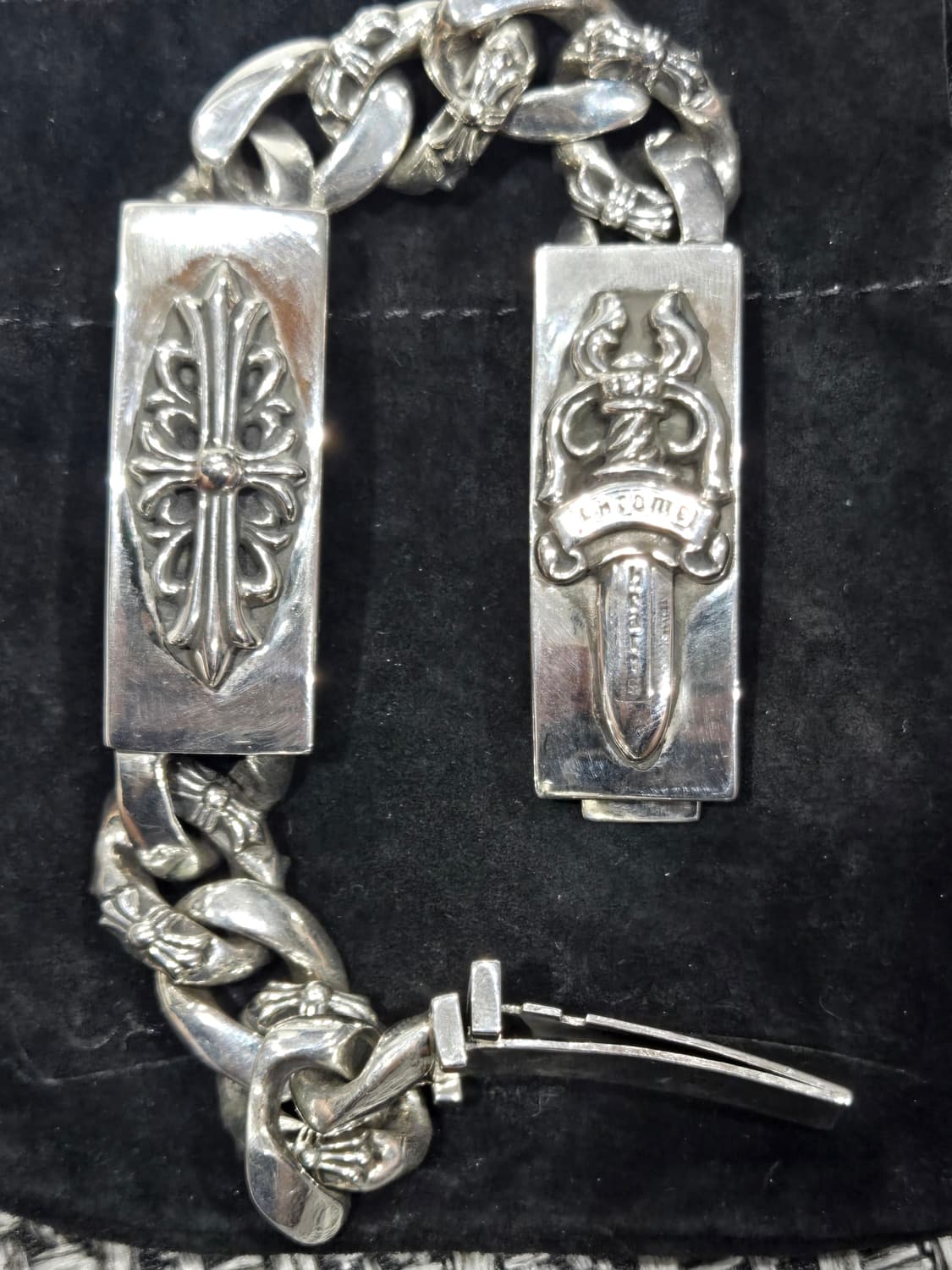 크롬하츠 필리그리 xs베일 X 더블아이디팔찌 상품이미지3