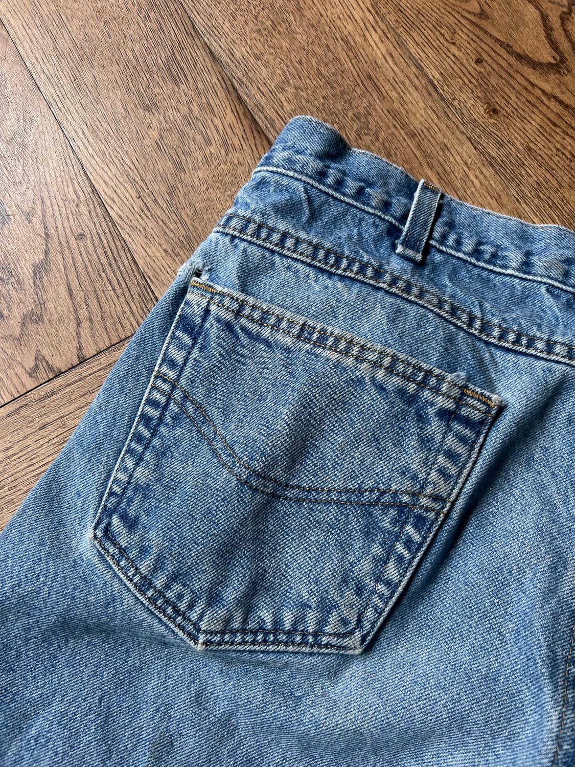 [36]칼하트 USA 미디엄블루 워크 데님 팬츠 상품이미지6