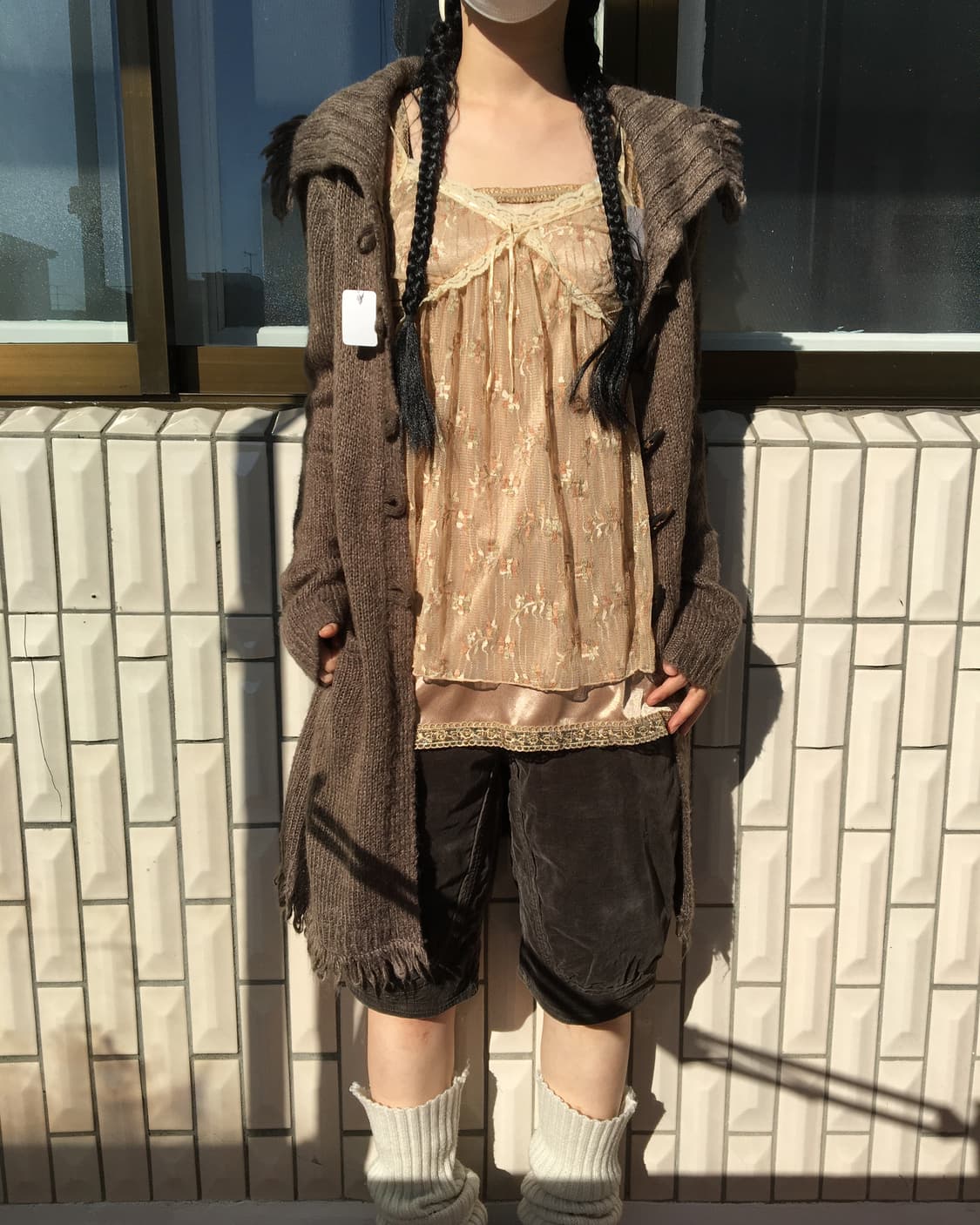 Lace pattern sleeveless 상품이미지1