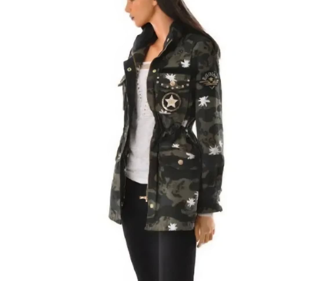 [55]에고이스트 카모플라쥬 꽃무늬 야상 자켓 상품이미지1