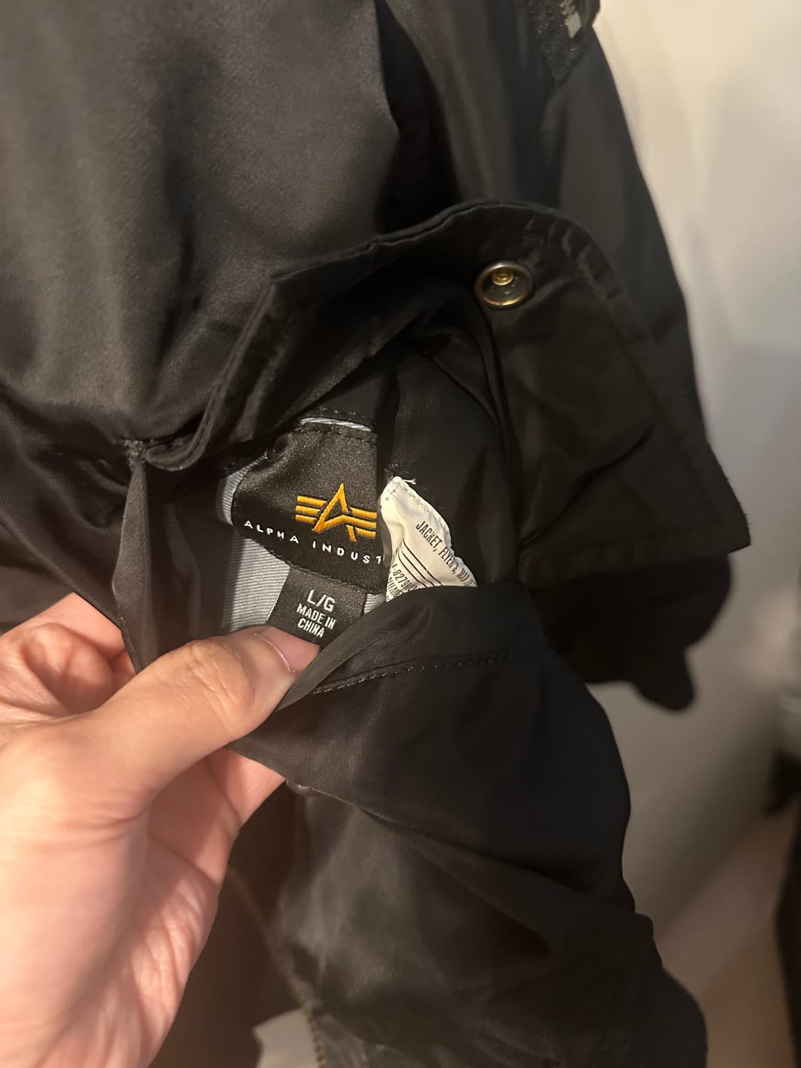 알파인더스트리 항공점퍼 상품이미지3