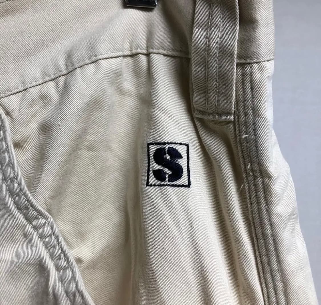 90s 스투시 와이드 코튼 팬츠 (34) 상품이미지3