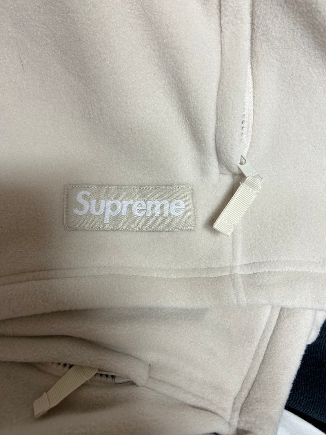 슈프림22Fw 폴라텍 후리스 집 스톤 라지사이즈 상품이미지3