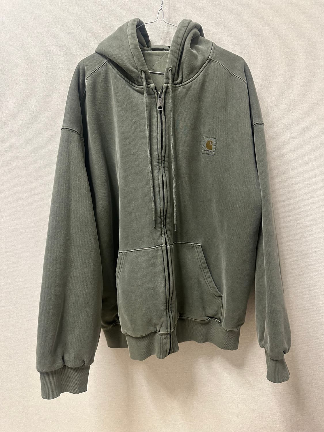 칼하트 wip 후드 비스타 자켓  스모크그린 XL 상품이미지1