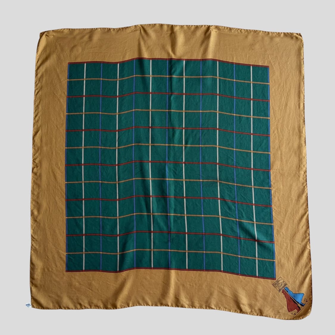 (OS)빈티지 버버리 실크 스카프 상품이미지2