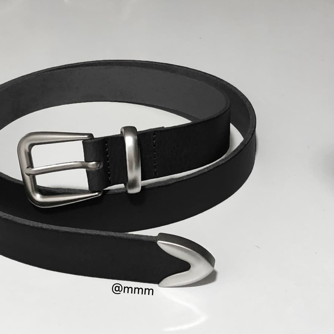 [Unisex] 모던 웨스턴 장식 가죽 벨트 상품이미지9