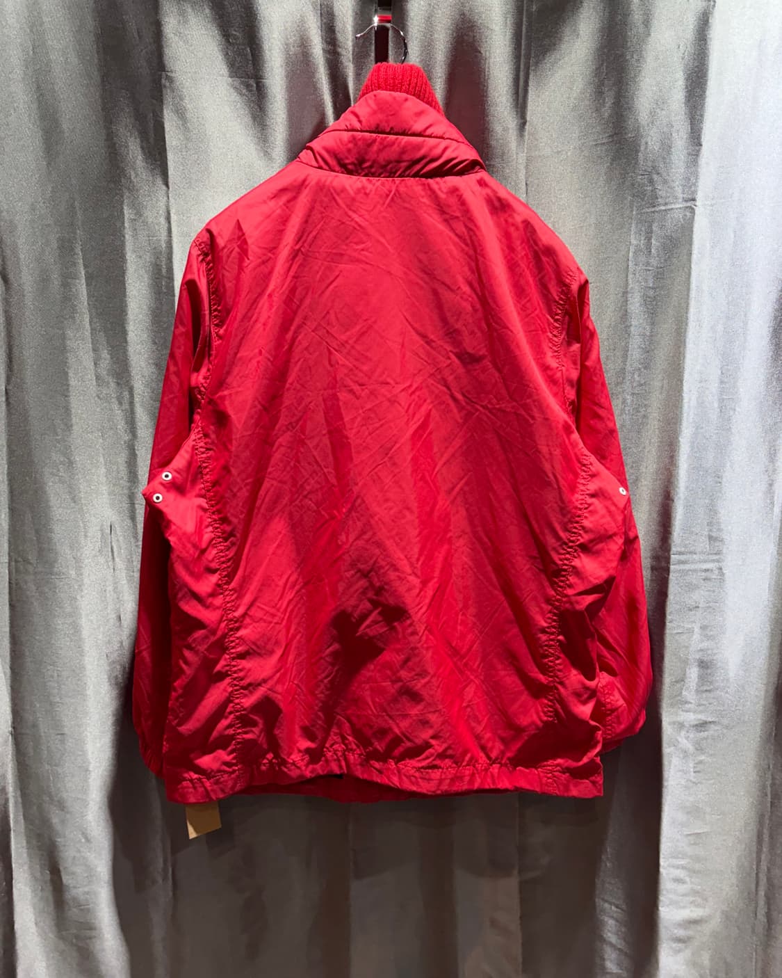 XL 아베크롬비 사슴로고 핑크레드 나일론 자켓 상품이미지3