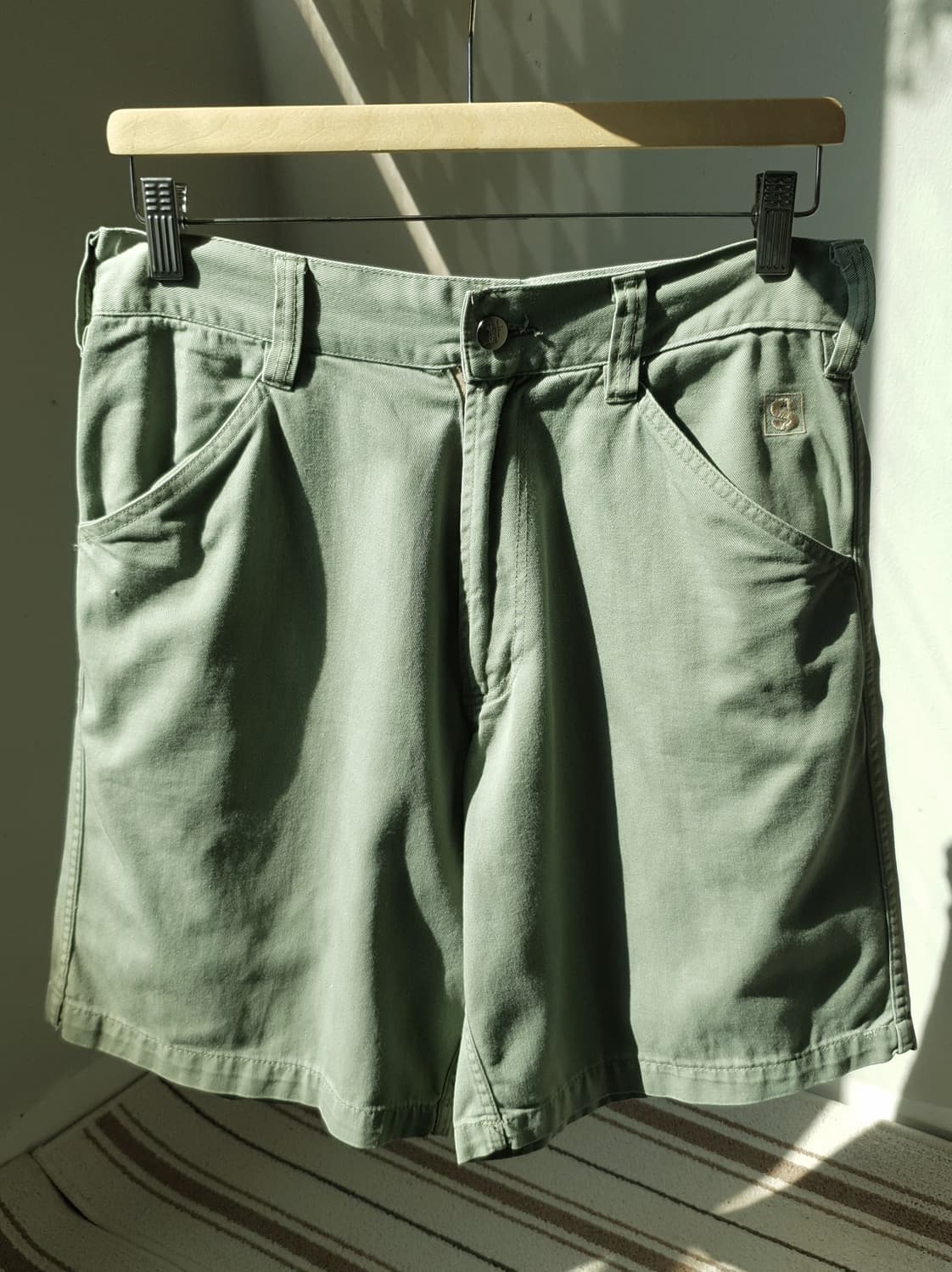 90s STUSSY work shorts 상품이미지2