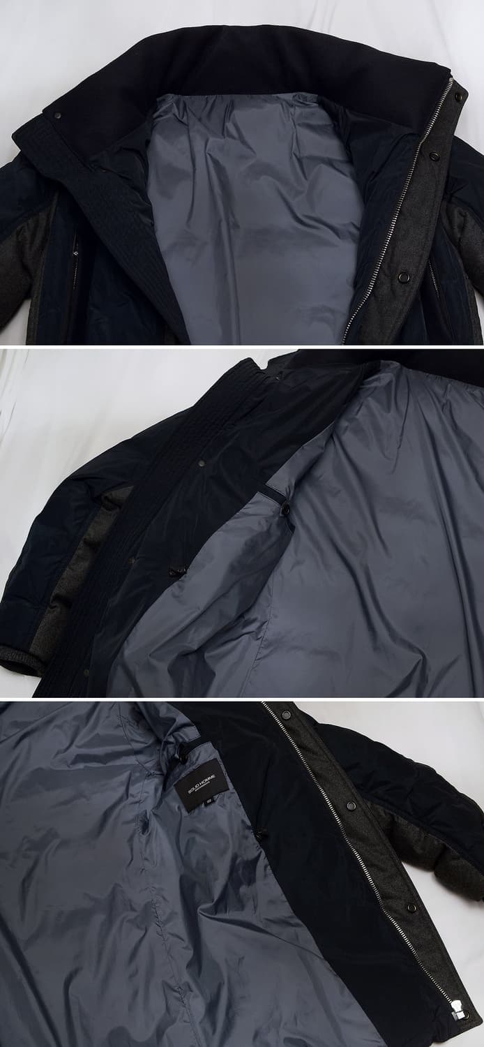 솔리드옴므 우영미 울캐시미어 구스다운 패딩 코트 (100) 상품이미지7