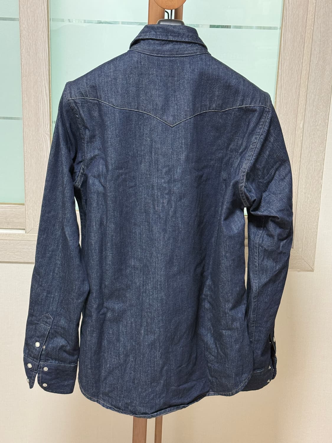 데밀 어시메트릭 웨스턴 셔츠: 인디고 / 2 상품이미지2