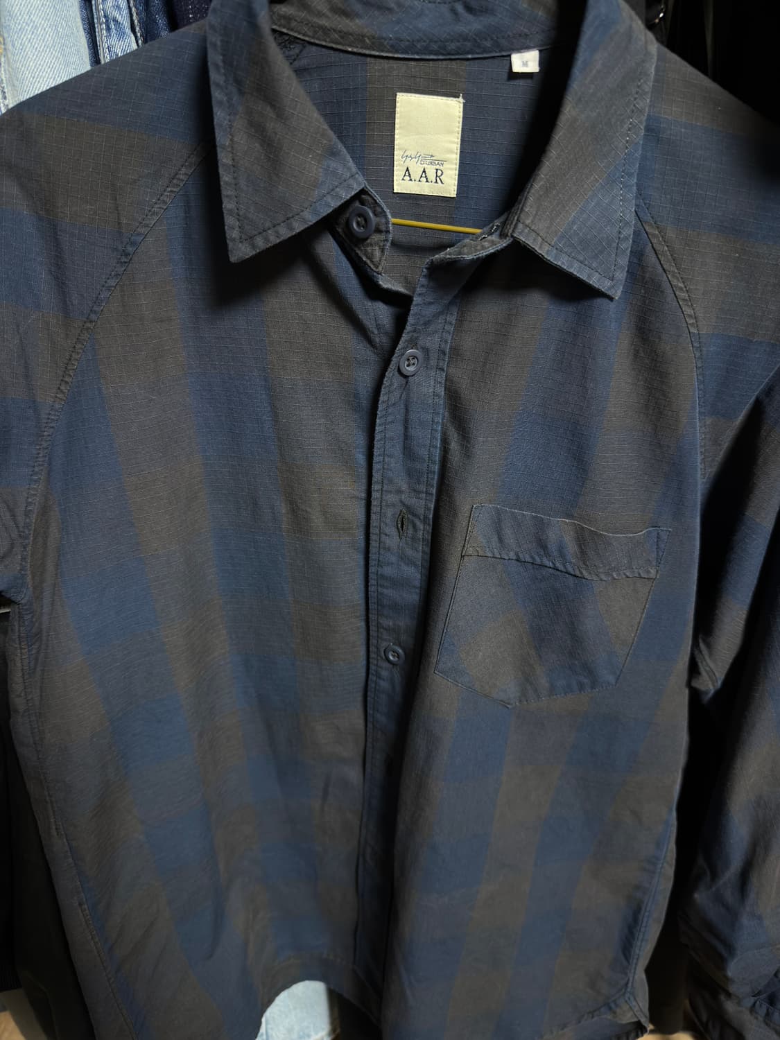 요지야마모토 x AAR 콜라보 셔츠 M 상품이미지1