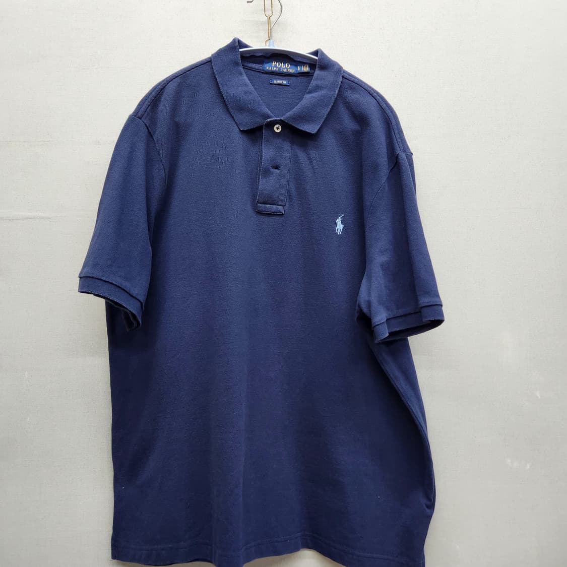 폴로랄프로렌 로고자수 반팔카라 L(XL) 상품이미지1