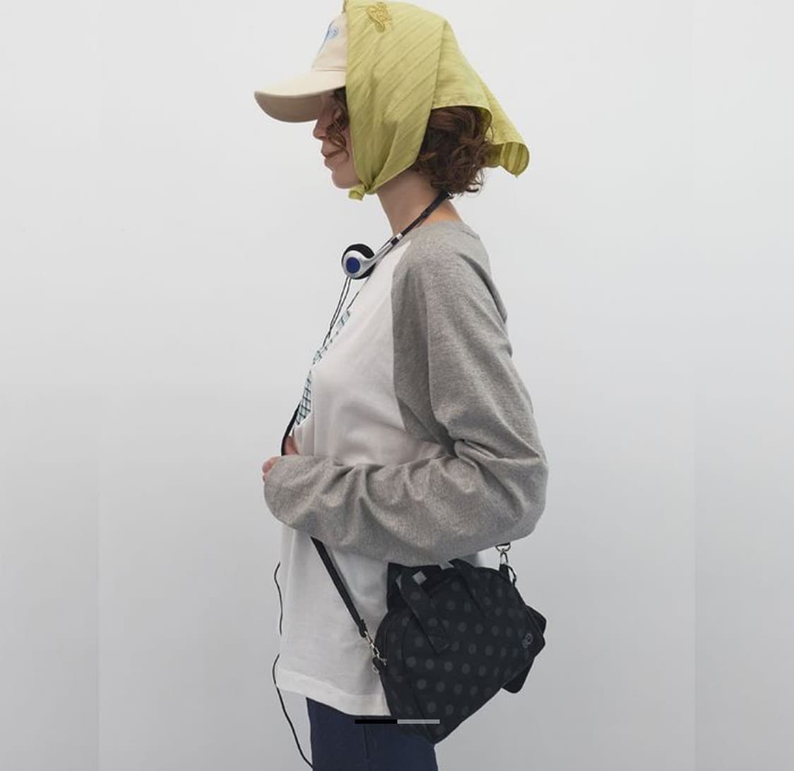 (새상품) 엔조블루스 도트 스몰 핸드백  상품이미지2