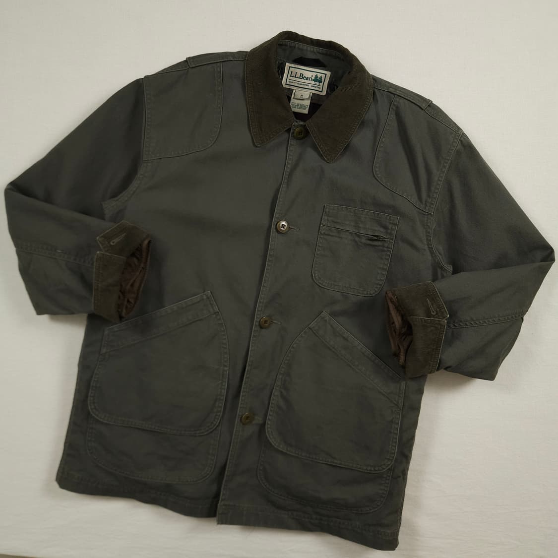 L(100) 엘엘빈 내피분리형 헌팅자켓 카키 상품이미지2