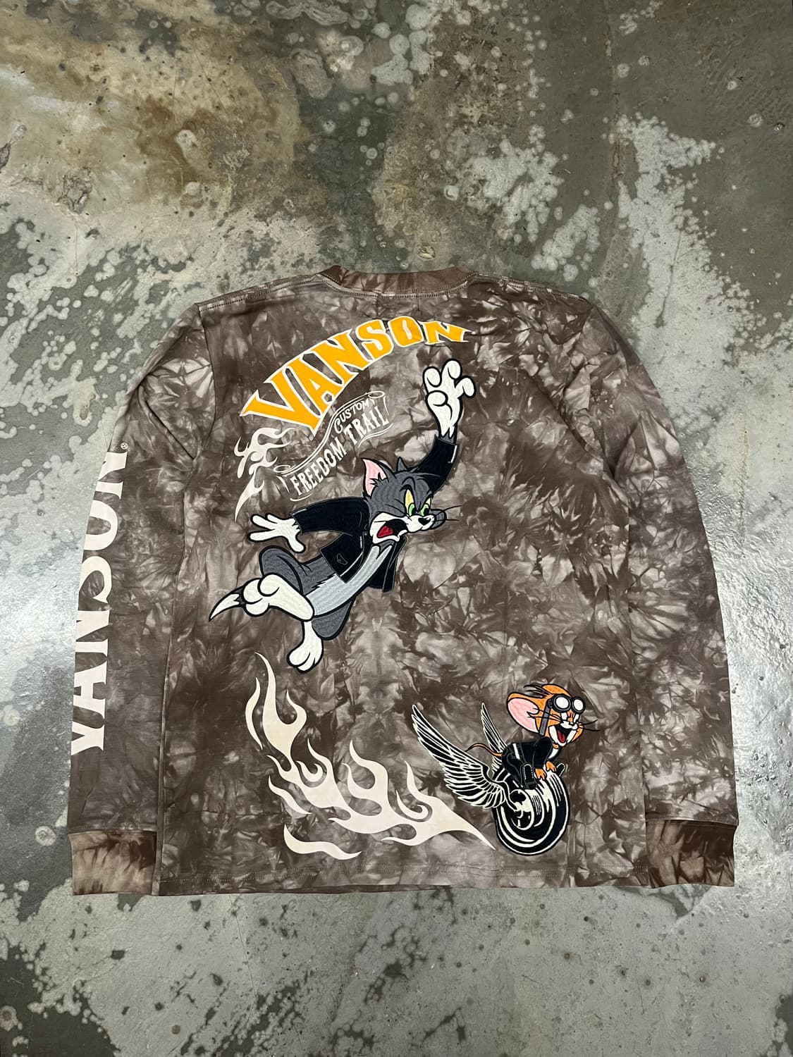 밴슨 톰과제리 타이다이 롱슬리브 M 새상품 상품이미지1