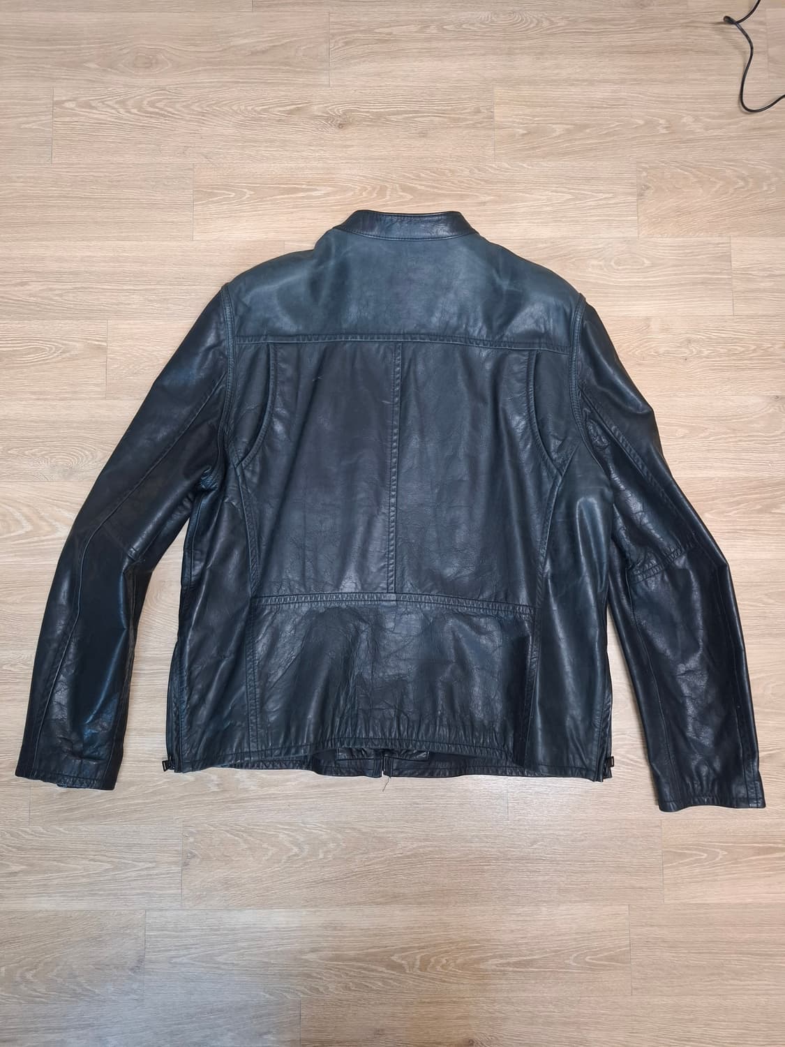 리바이스 블랙 가죽 자켓 XL 상품이미지2