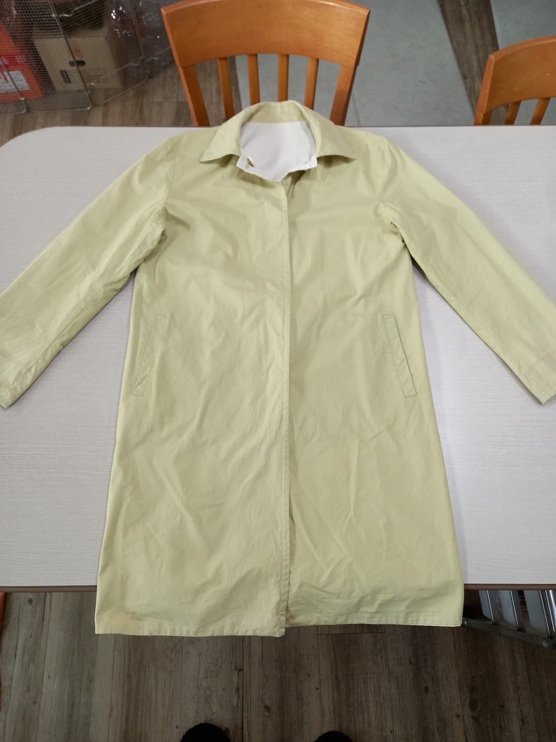 M95 BIANKA Italy 리버서블 트랜치코트 M-995 상품이미지1