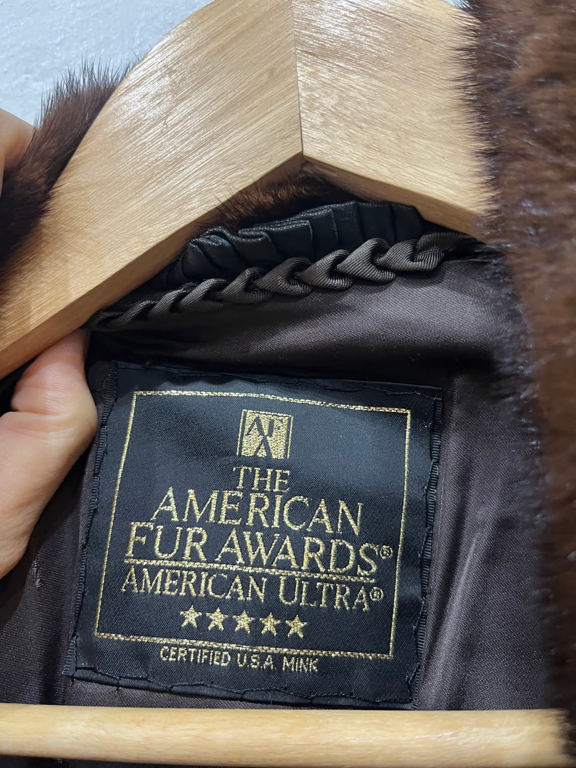 AMERICAN FUR AWARDS 5스타 밍크코트 상품이미지2
