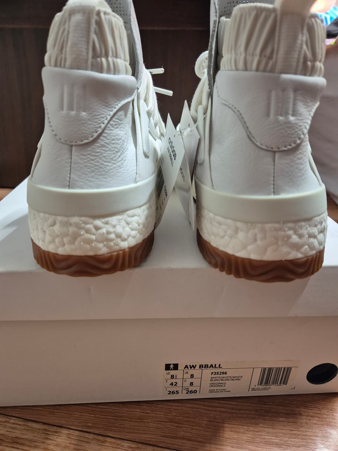 알렉산더왕 AW 스케이트 하이탑 스니커즈 화이트 상품이미지5