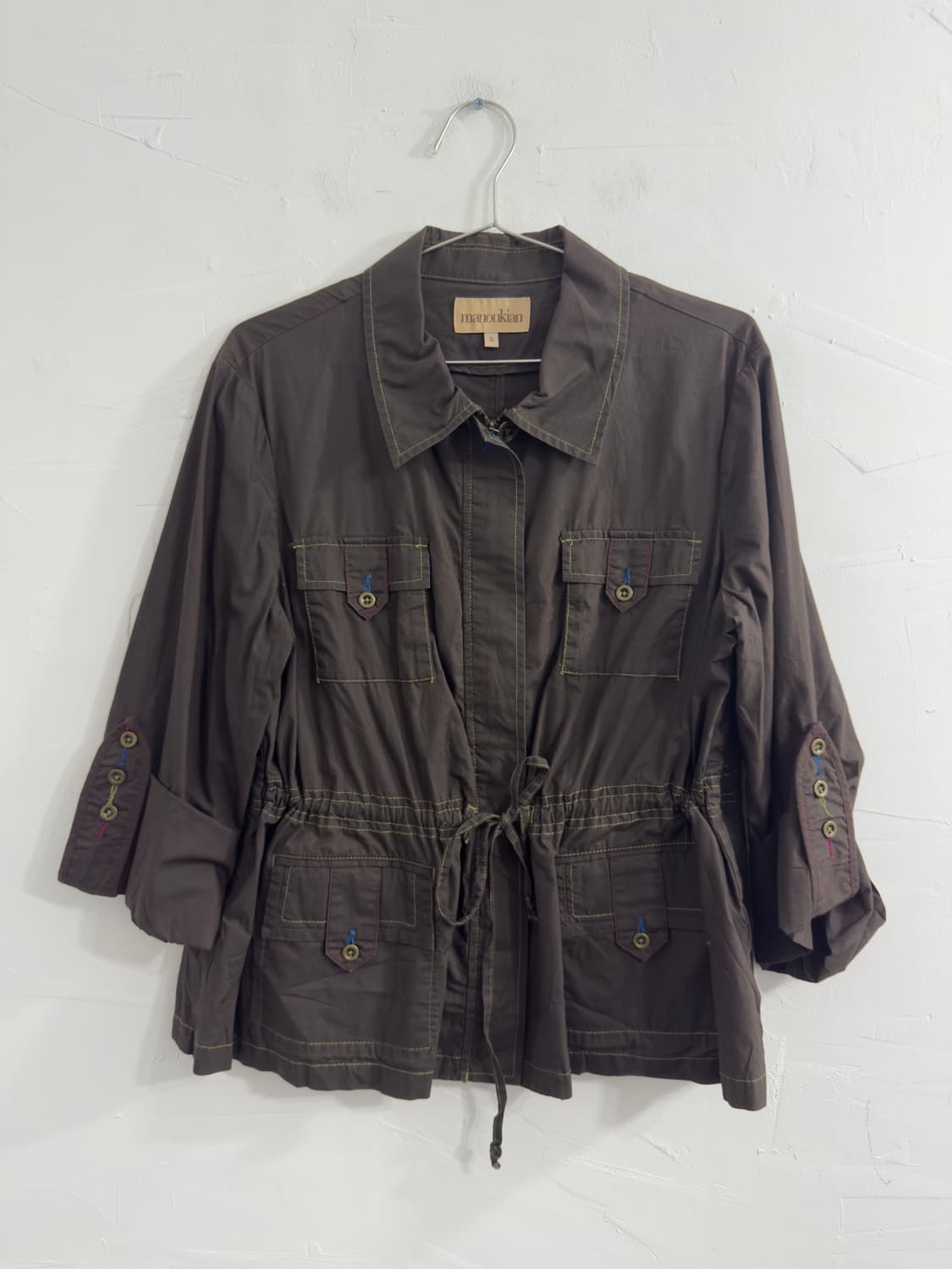 manoukian pocket shirt jacket 상품이미지1