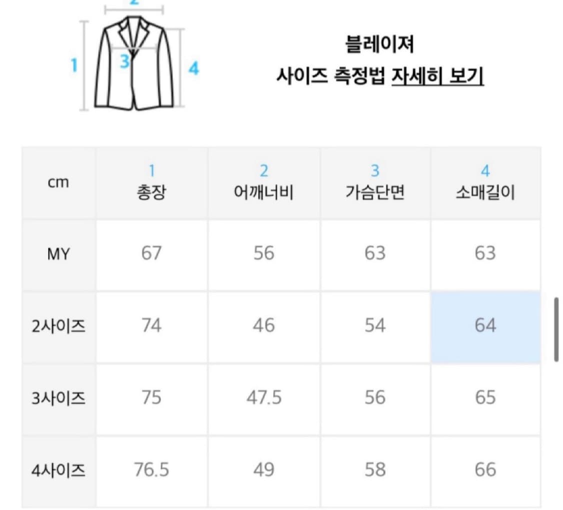 mmgl 체크 블레이저 4size  상품이미지4