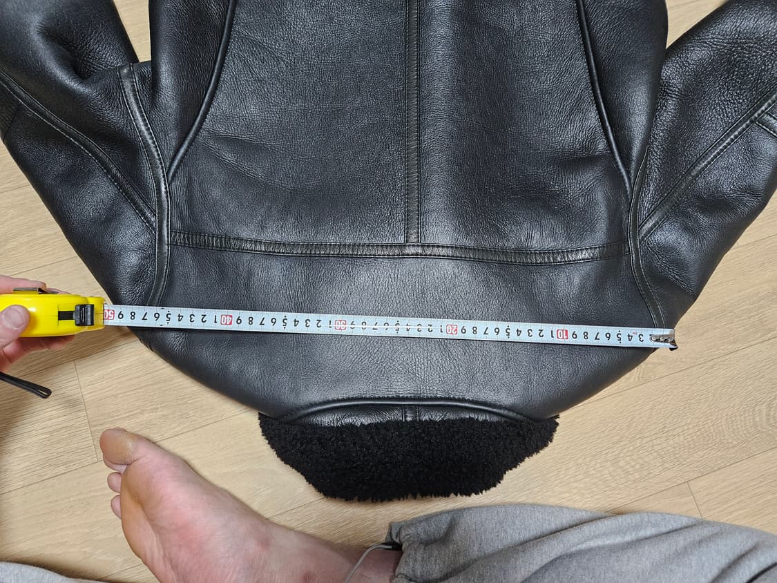 신흥사 무스탕 트리플블랙 xl 사이즈 상품이미지5