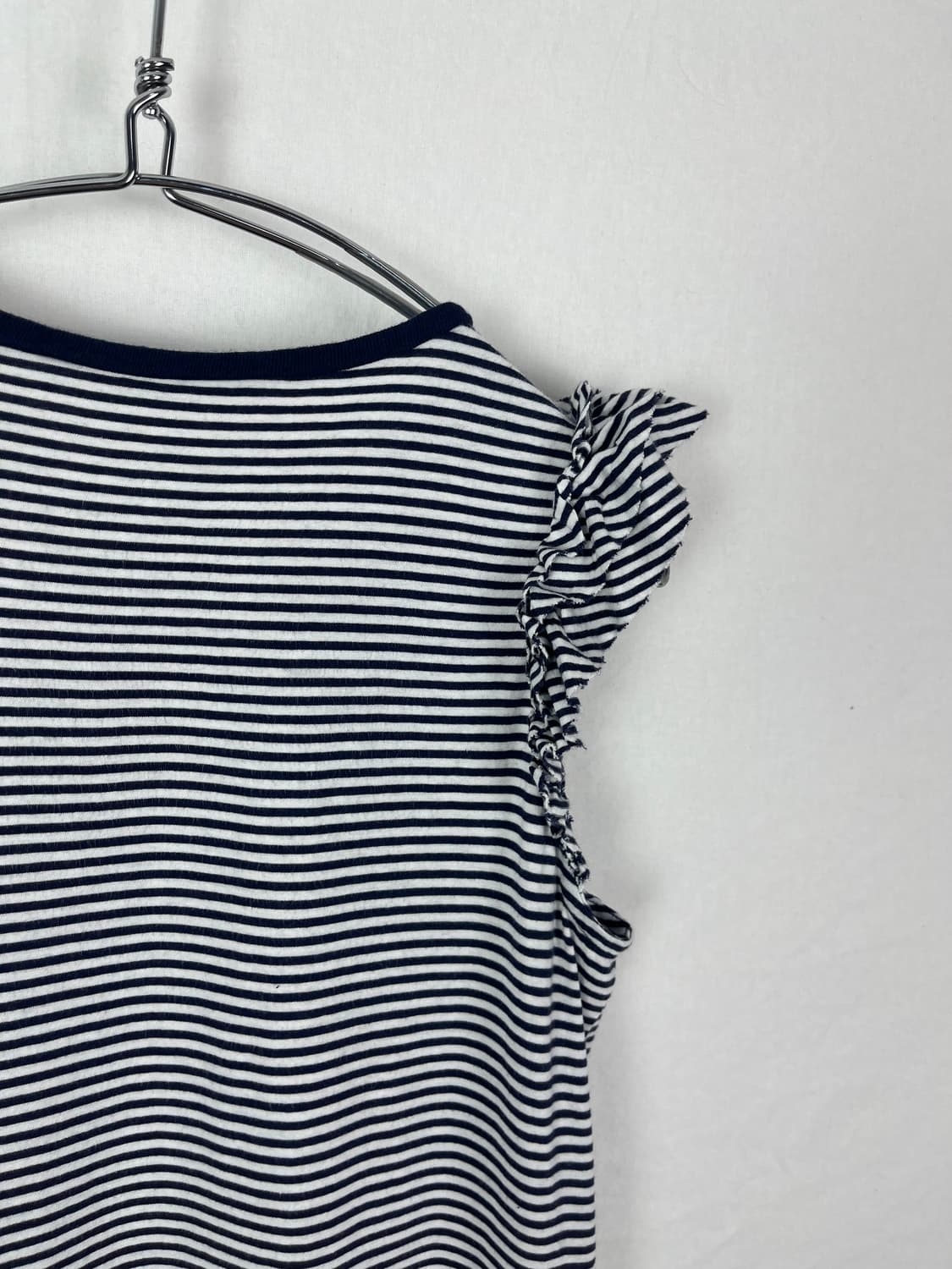 Polo Ralph Lauren 러플 스트라이프 슬리브리스  상품이미지8