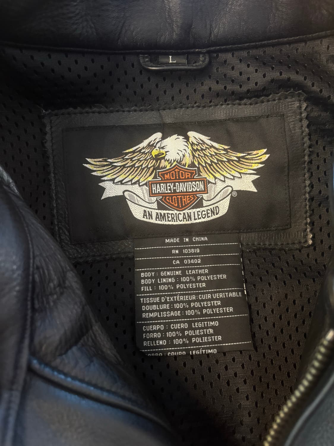 Harley Davidson Torqus Leather Jacket 상품이미지4