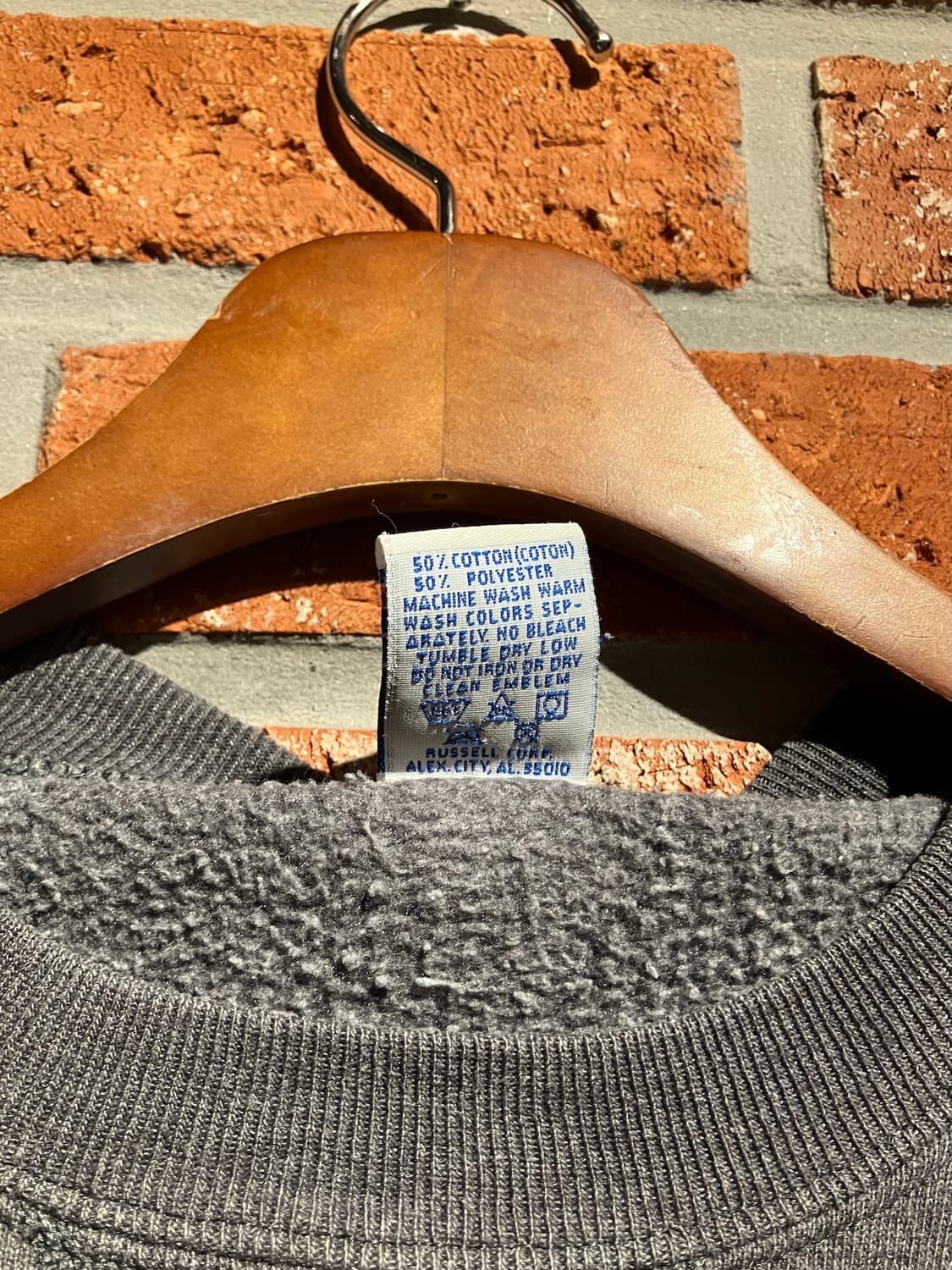 90s USA 빈티지 러셀 플레인 스웻 셔츠 맨투맨 상품이미지7