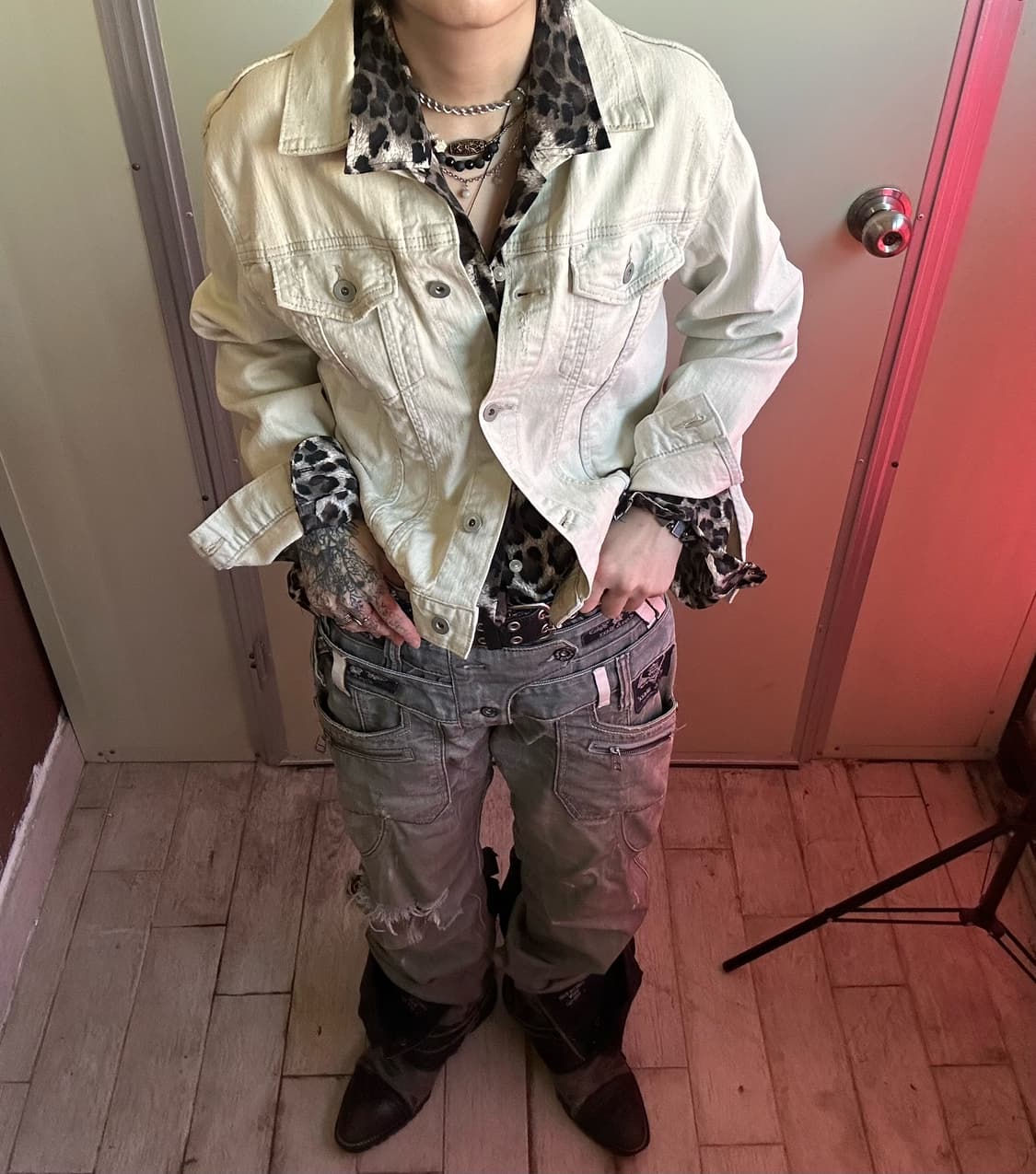 japan uniqlo denim jacket 상품이미지2