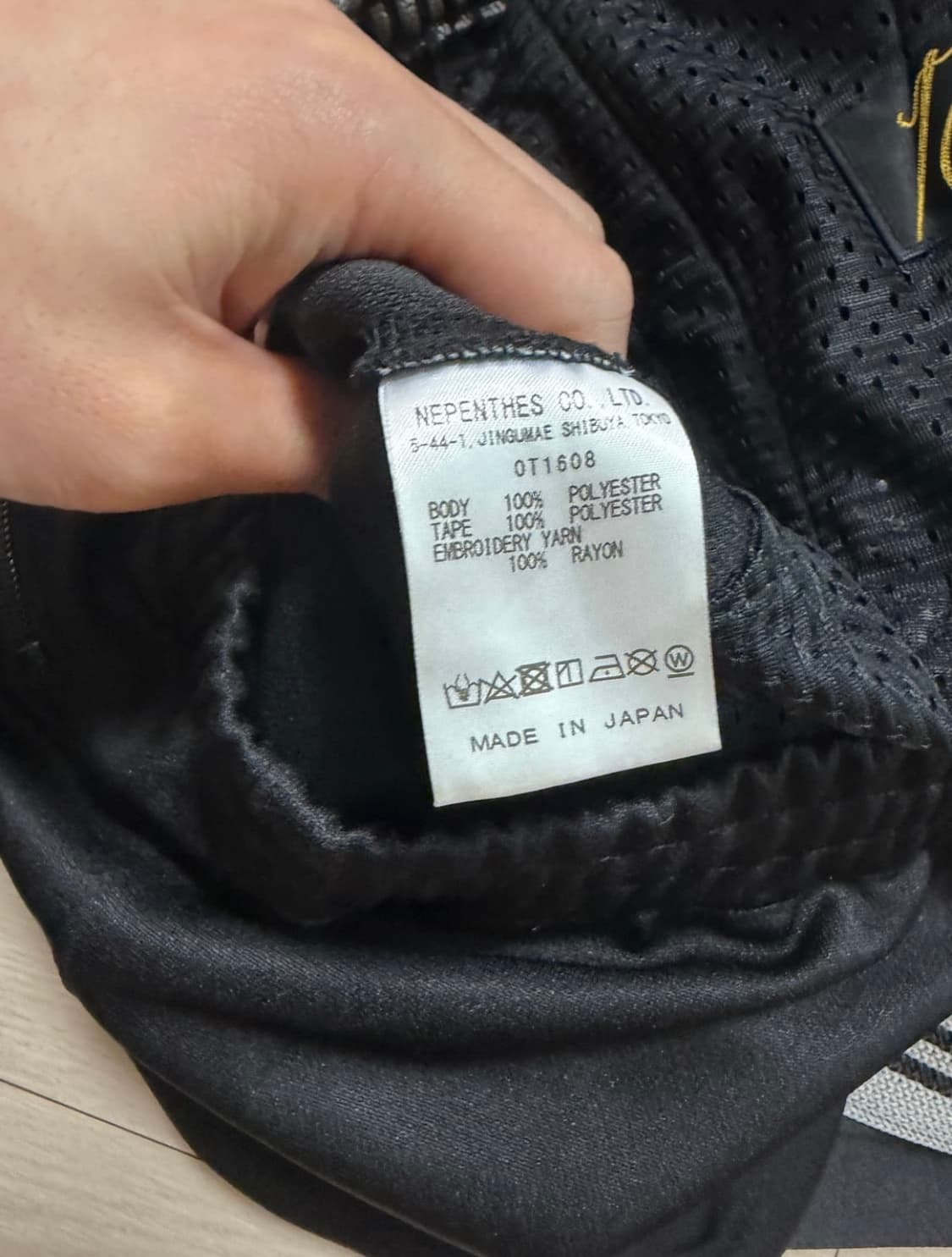 니들스 트랙팬츠 검회 S 스트레이트 핏 상품이미지3