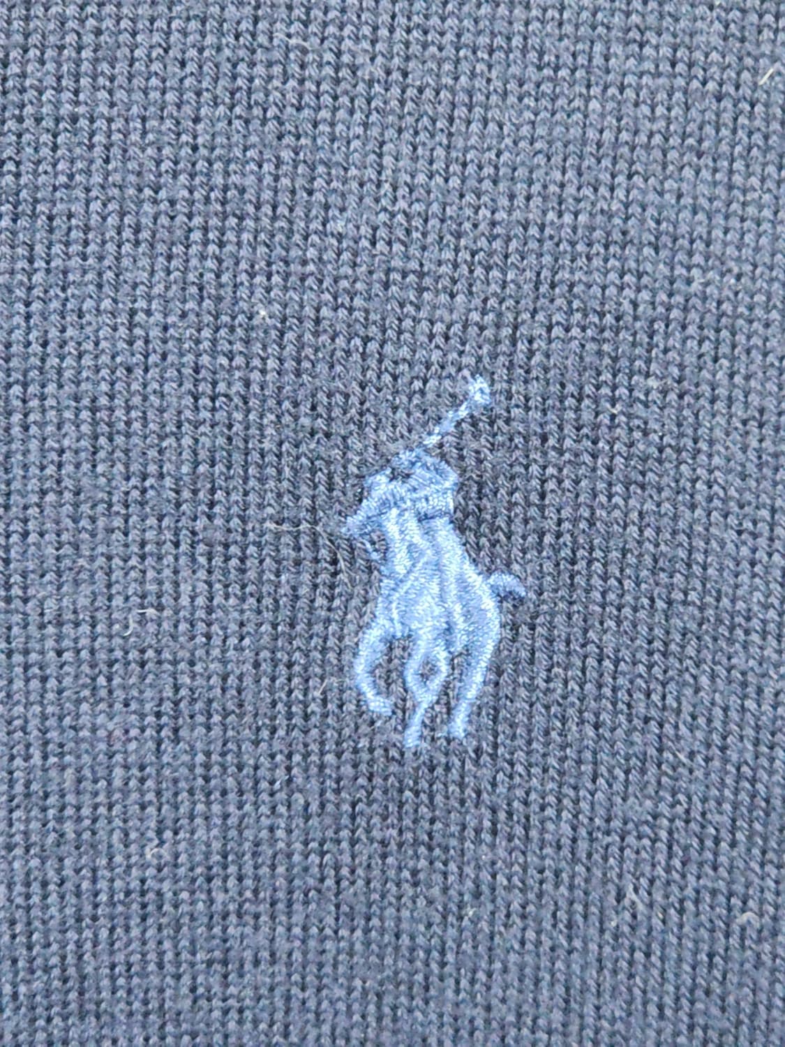 (XL) 랄프로렌 폴로 브이넥 니트 네이비 피마코튼 스웨터  상품이미지4