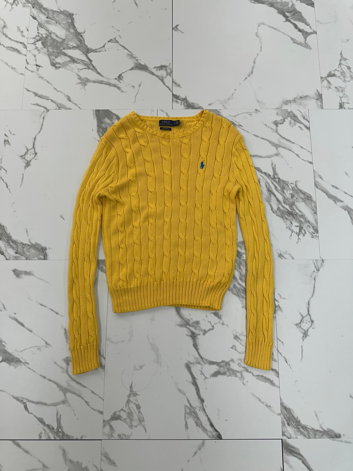 폴로 랄프로렌 피마코튼 케이블 니트 상품이미지1