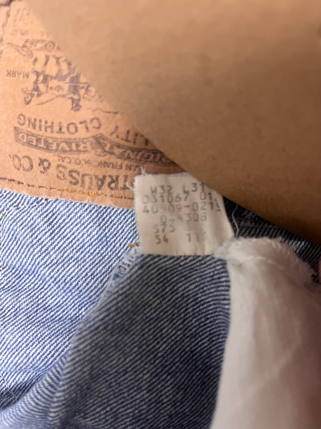 80s Levis 리바이스 509 ( 32 * 31 ) 상품이미지6