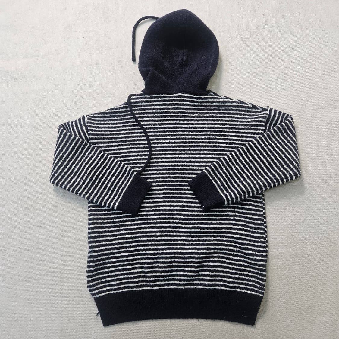 F YESSE 여성 단가라 니트 후드티 0403Y 상품이미지2