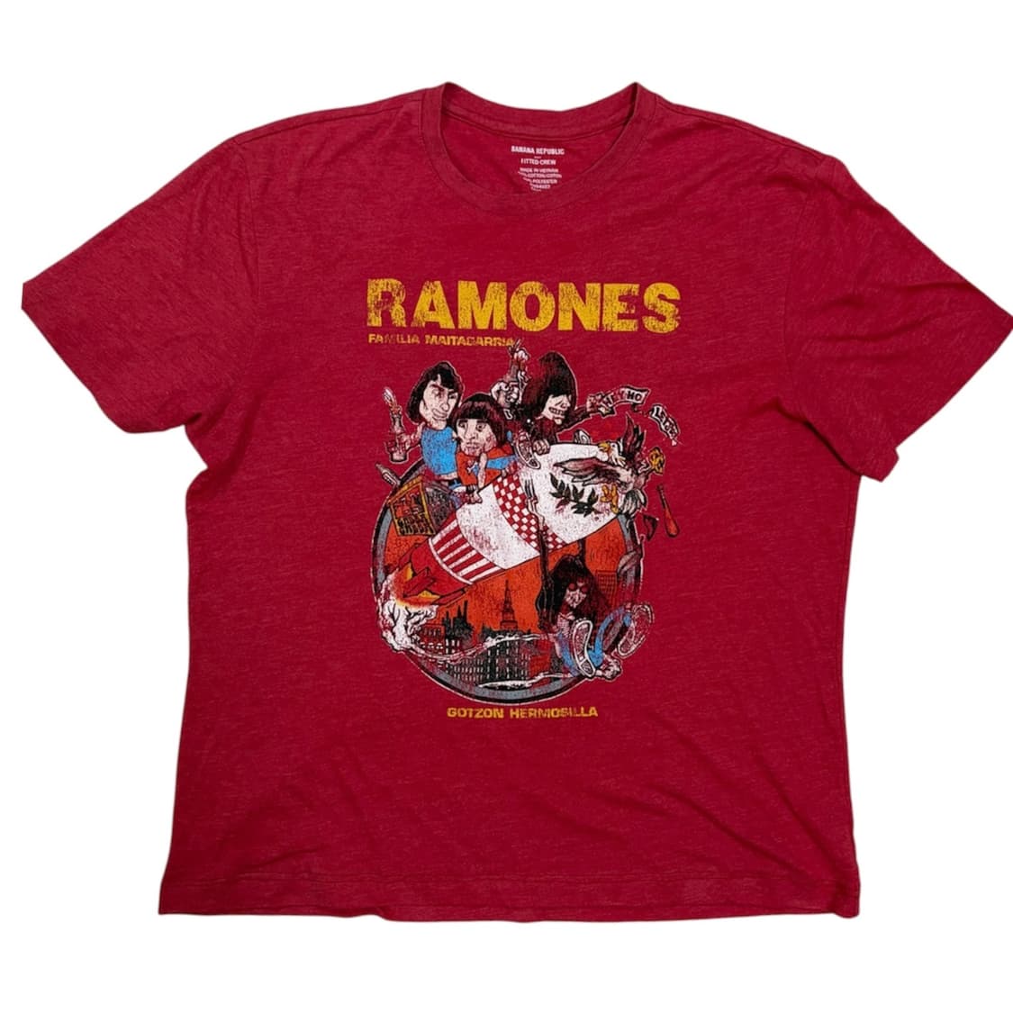 RAMONES 밴드 반팔 L  상품이미지1