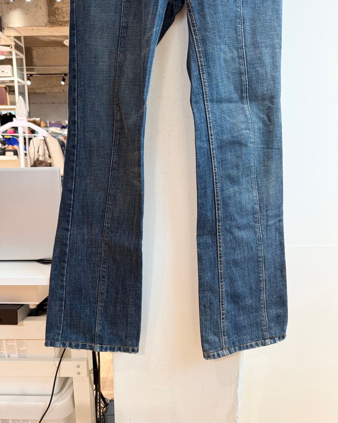 닐바렛 데님 부츠컷 팬츠  상품이미지3
