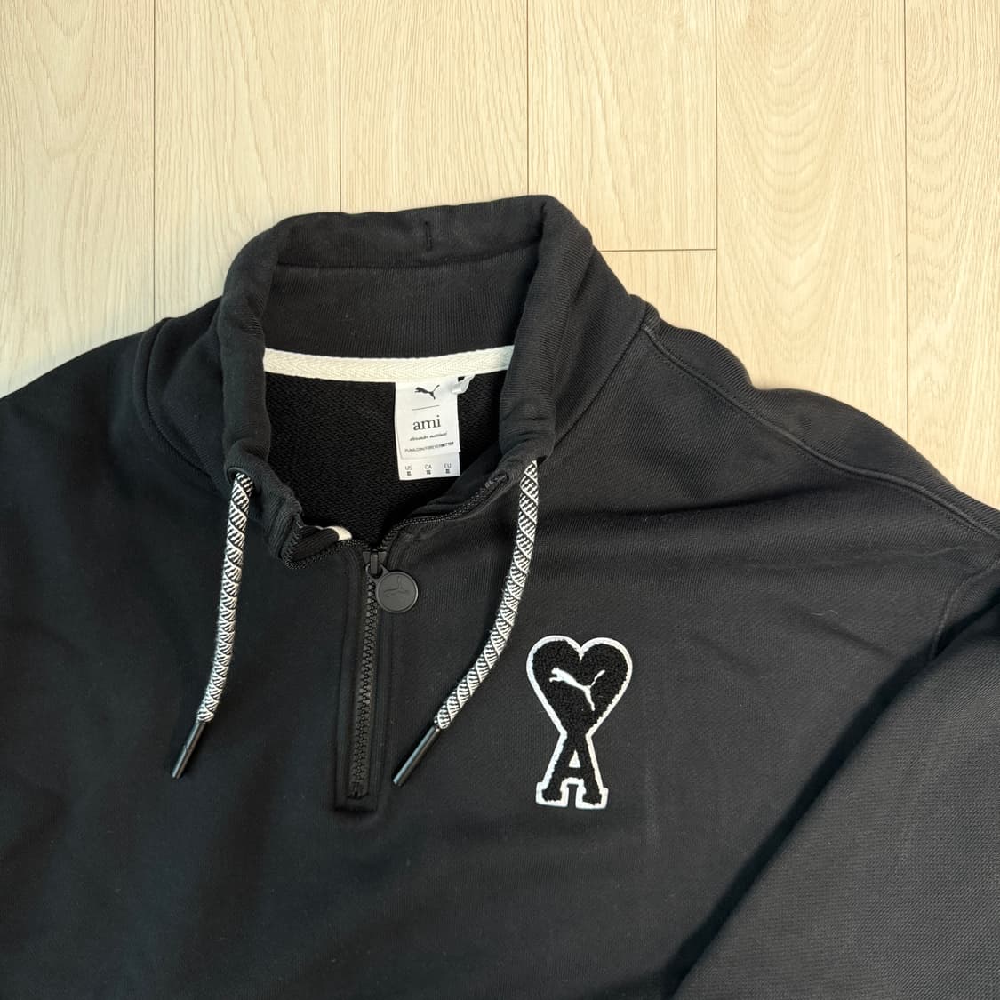 [XL] 아미 푸마 반집업 맨투맨 상품이미지2