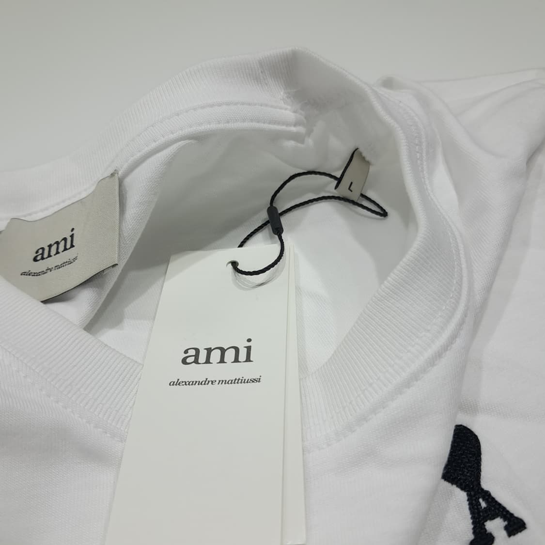 CK120 L 아미 포르투갈판 QR 정품 인증 화이트 반팔 티셔츠 상품이미지5