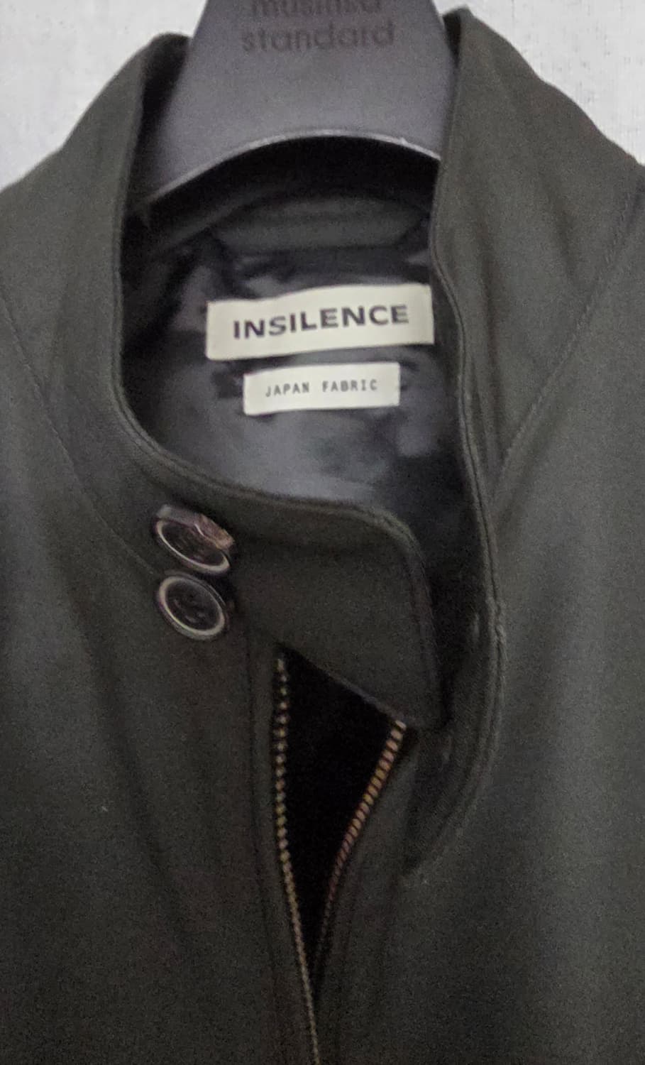 인사일런스 샴브레이 해링턴 자켓 상품이미지5