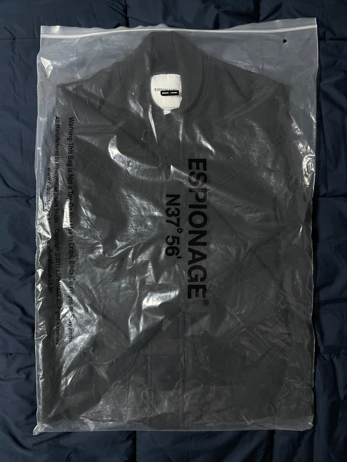 ESPIONAGE Lance 1st Deck Jacket Black M 상품이미지7