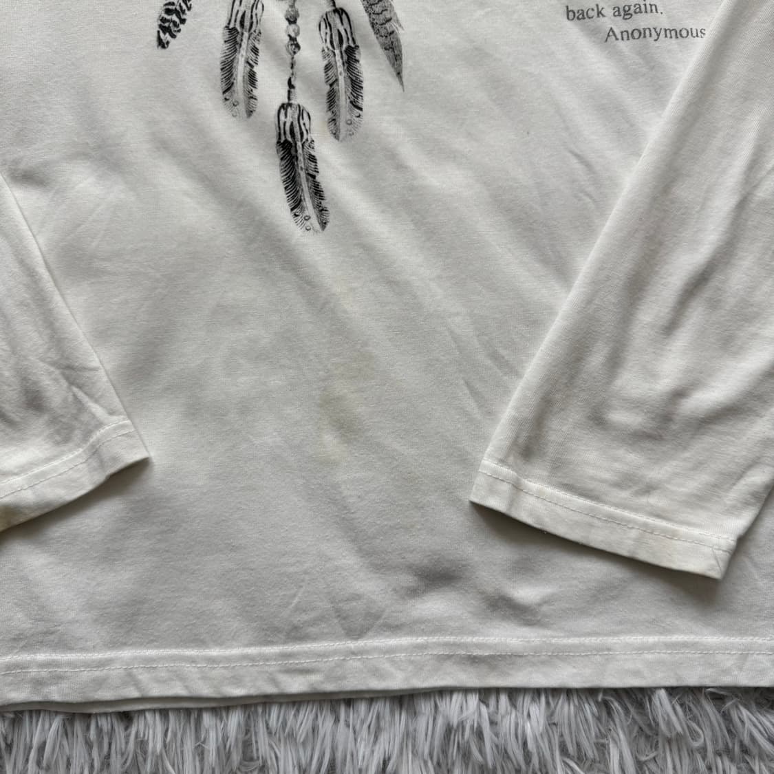 CRAZY DEVIL 일본빈티지 y2k긴팔 오리엔탈 롱슬리브 xl 100 상품이미지5