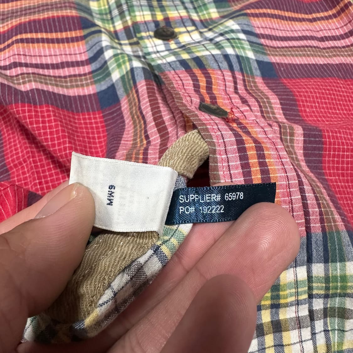 ✨ (바배) 폴로 랄프로렌 체크 패턴 셔츠 상품이미지4