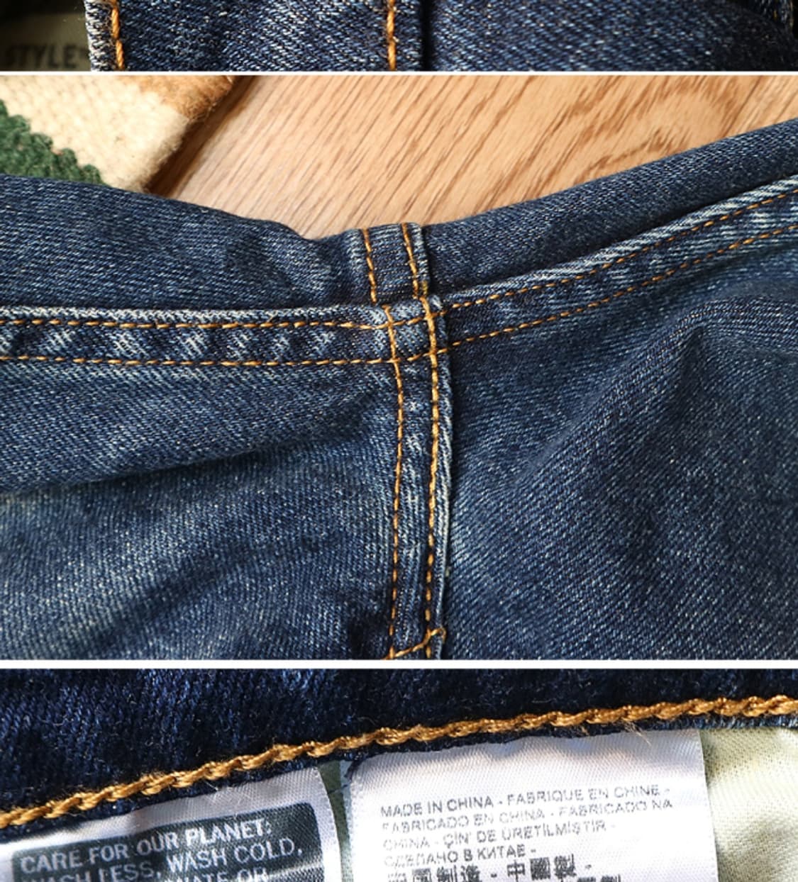 
LEVIS 리바이스 511 슬림핏 워싱 가공데님 30 상품이미지8