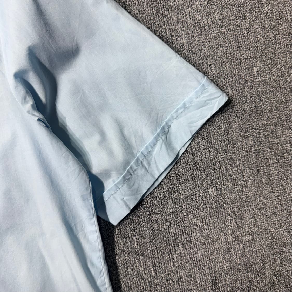 빈티지 쿠바 셔츠 스카이블루 ( L/OLD-7518 ) 상품이미지4