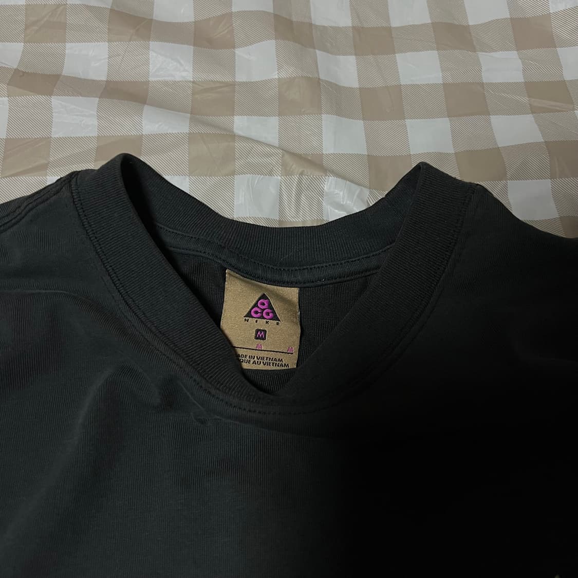 나이키 ACG 반팔 블랙 M 빈티지 구제 스트릿 검정 상품이미지2