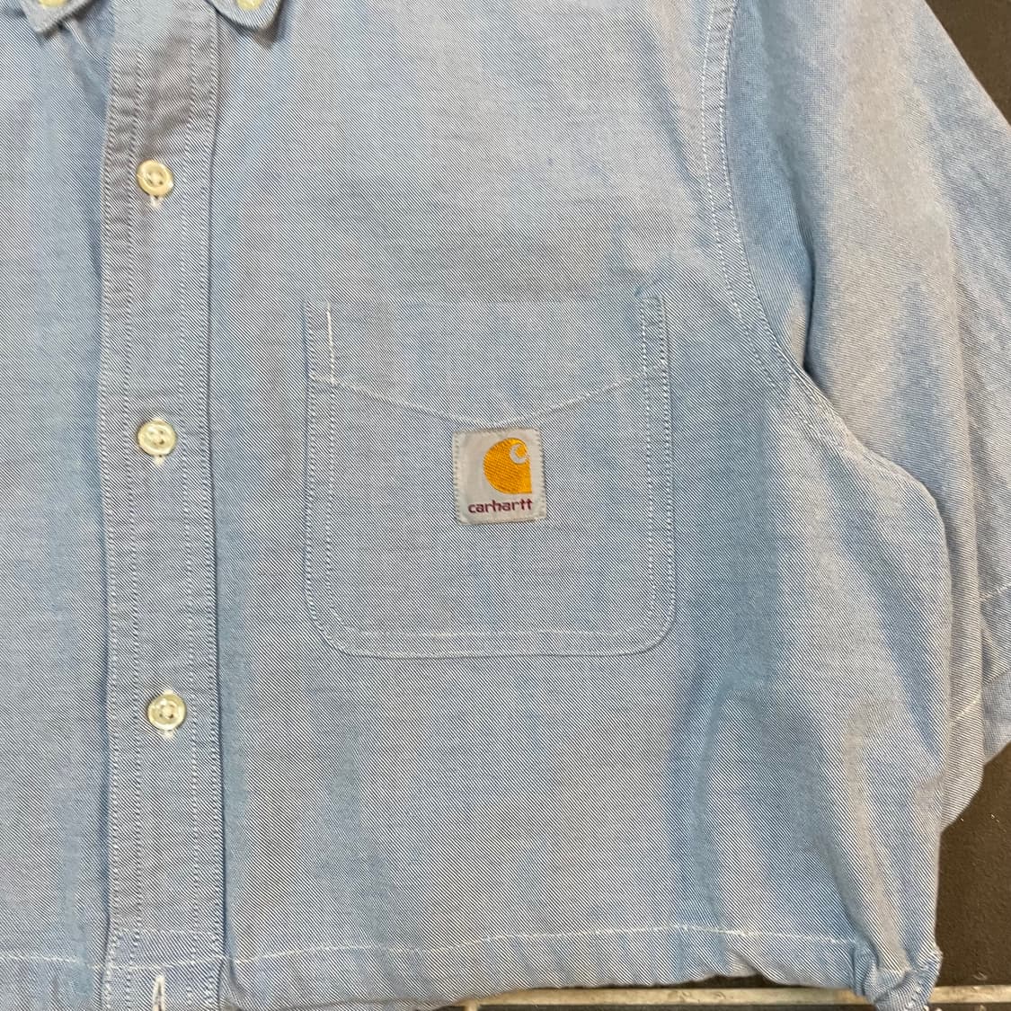 Carhartt 칼하트 커스텀 크롭 셔츠 상품이미지4