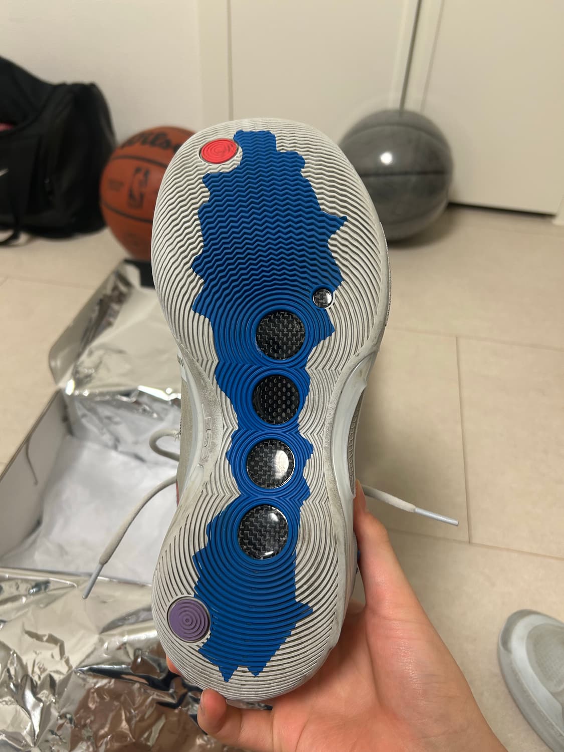 리닝 외우10 로우 블루 280 상품이미지10