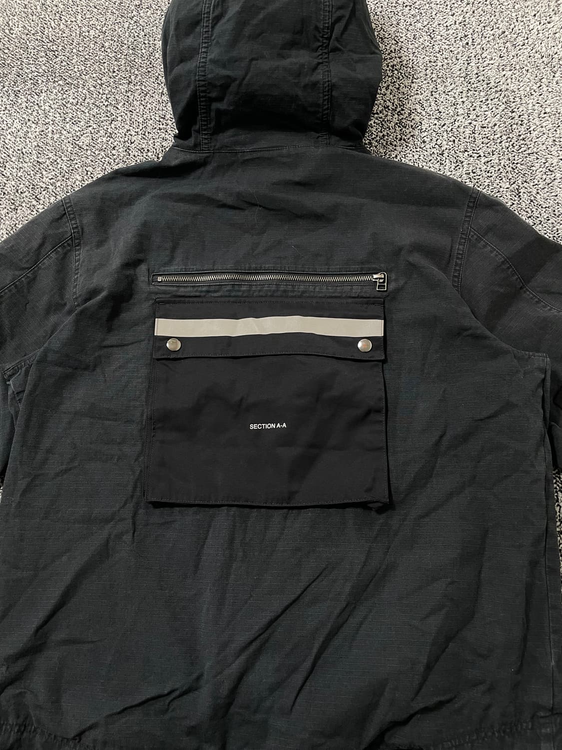 빈티지9. 나이키 시티 메이드 우븐 워싱 데님 후드 자켓 상품이미지3