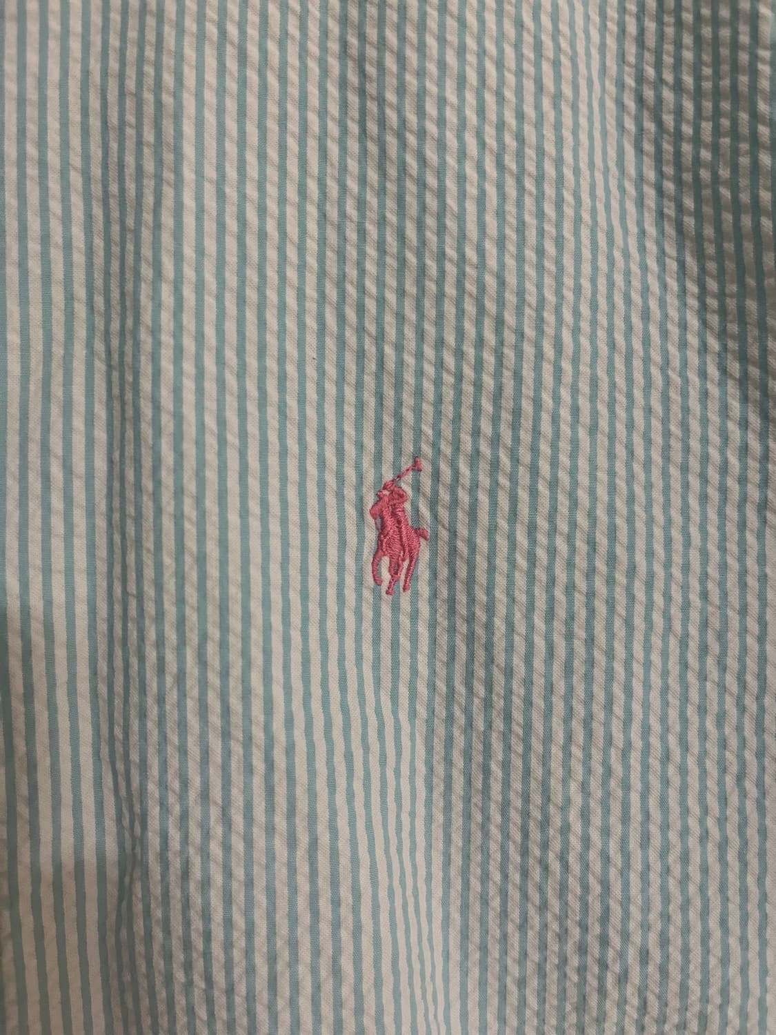 (정품)폴로랄프로렌 시어서커 반팔셔츠 상품이미지3